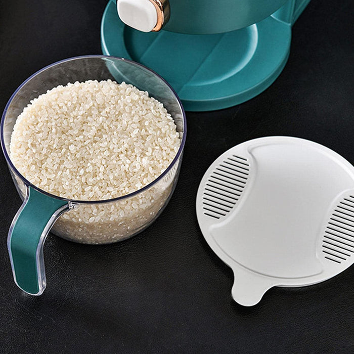 Different parts of the 10 kg Single Grind Rice and Grain Dispenser