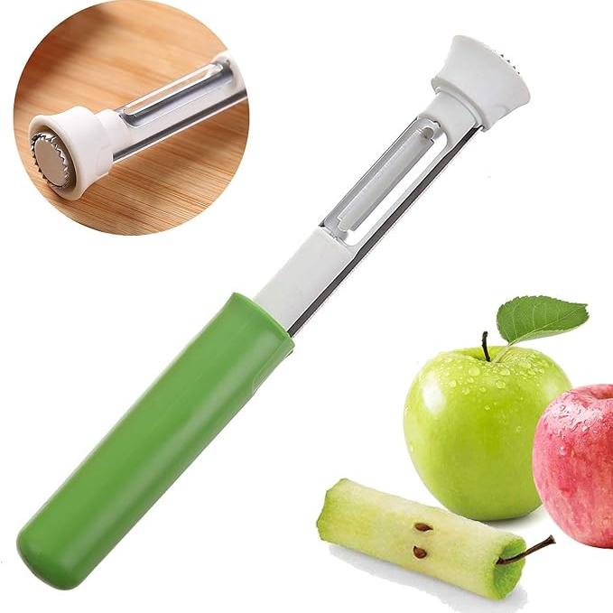 A 2 in 1 Fruit Peeler Corer.