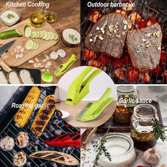 Application Areas Of 2 in 1 Garlic Press.