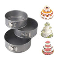 3 Pcs Round Cake Mould Set.