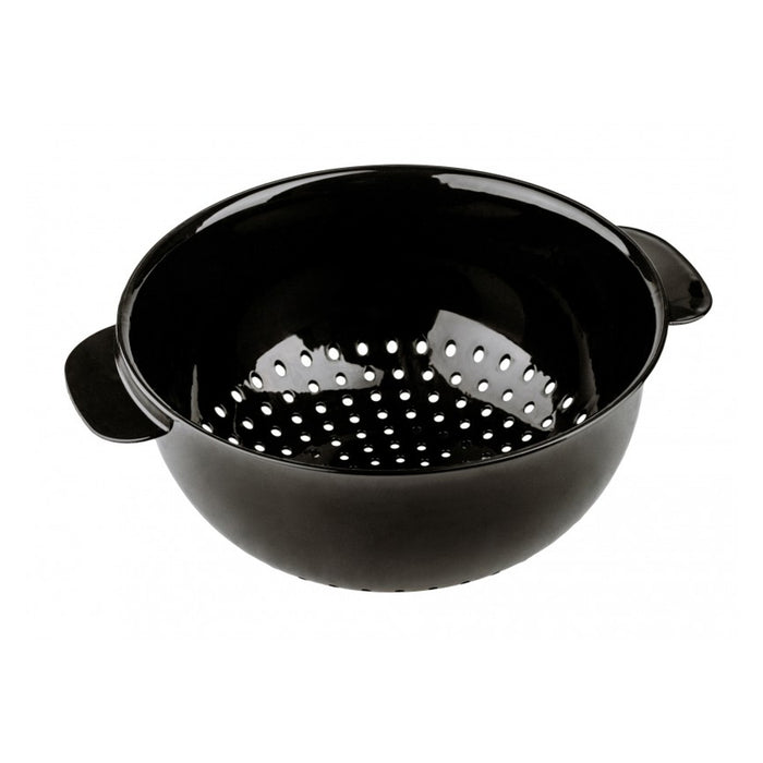 3L Cosmos Black Bowl Set with Lid & Colander - Practical Kitchen Essential (#10072199)