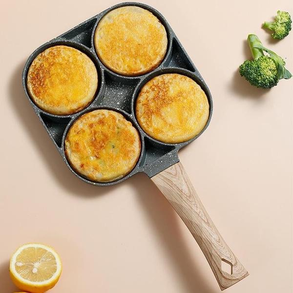 4 egg hole pan