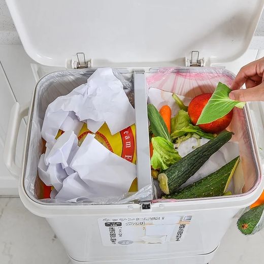 Vertical Waste Bin with Wheel