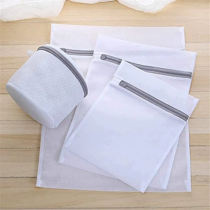 4 Pcs  Mesh Laundry Washing Bags Set.