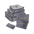 6 Pcs Travel Organizer Bags.