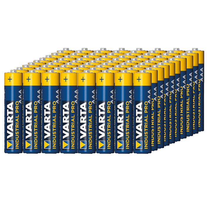 80x R-03 LR03 AAA alkaline battery Varta Industrial 4003