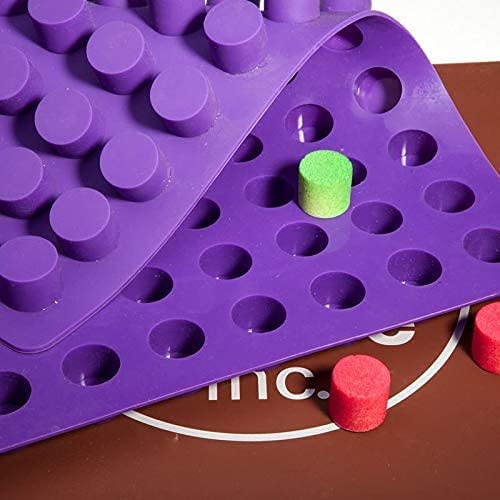 88 Cavities Mini Round Cheese Cakes Baking Silicone Molds