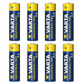 8x R-06 LR6 AA 1.5V alkaline battery Varta Industrial 4006
