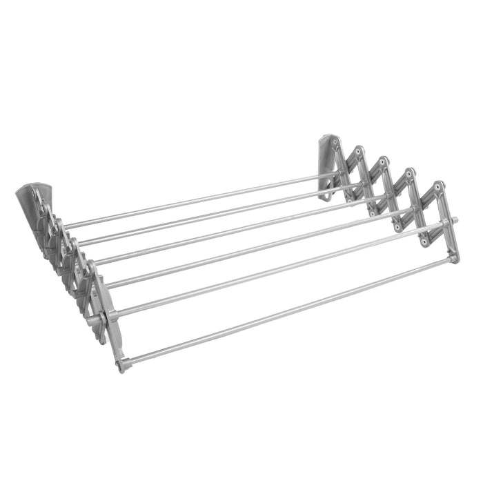 ABJ 70 cm Wall-Mounted Accordion Laundry Dryer in grey: Stylish, Space-Saving, and Efficient Drying Solution