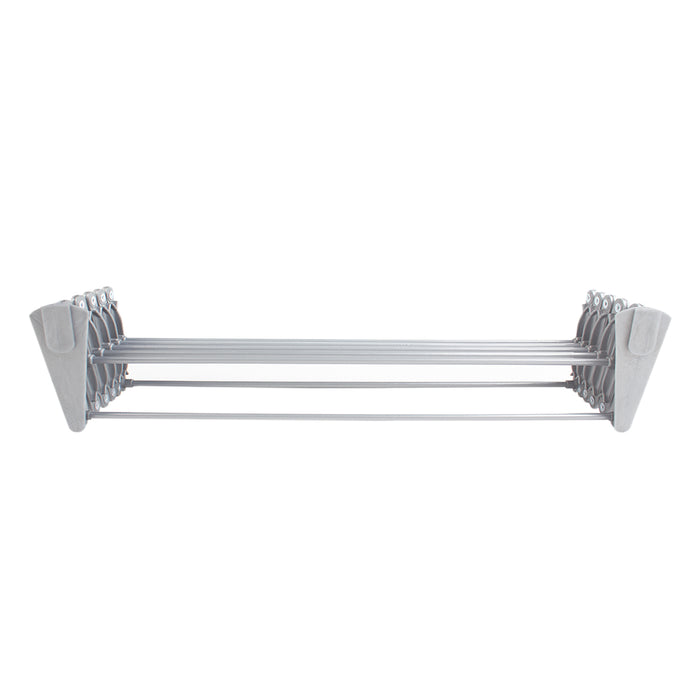 ABJ 70 cm Wall-Mounted Accordion Laundry Dryer in grey: Stylish, Space-Saving, and Efficient Drying Solution