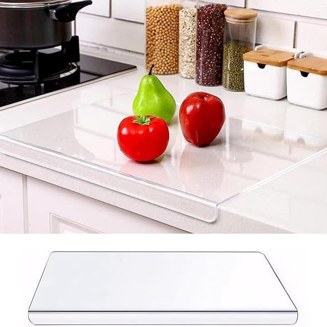 Fruits are Placed on  an Acrylic Cutting Board.