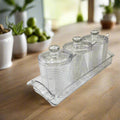 3 Pcs Acrylic Seasoning Pot.