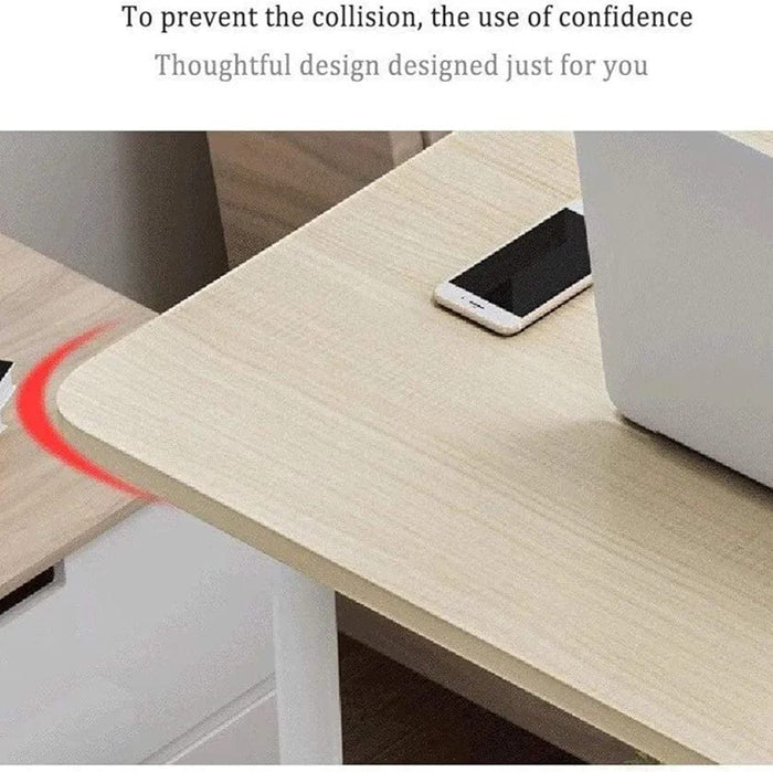 Adjustable Laptop Computer Desk with Bottom Shelf.