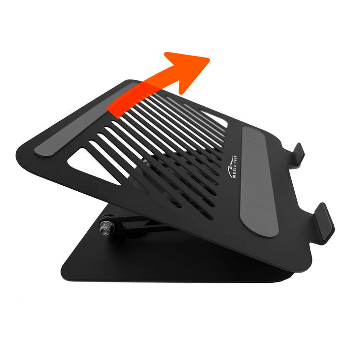 Adjustable, swivel, ergonomic laptop stand 10-17, Media-Tech MT2662