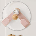 Adjustable Wall Hook for Lids & Utensils, Multifunction Suction Holder for Kitchen & Bathroom