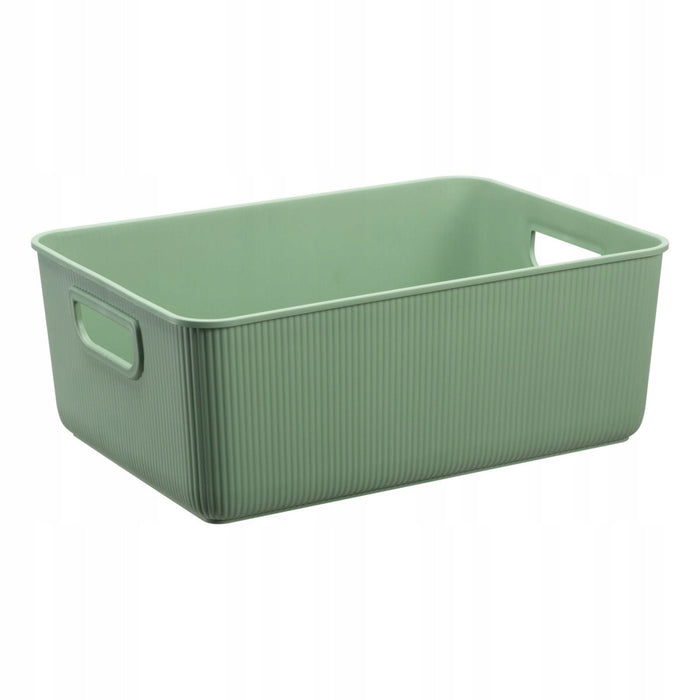 Akita Plast Team storage container, green, 10L, 100% recycled, 60840801