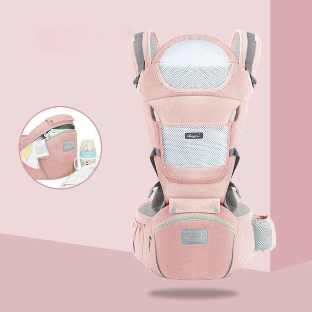 All-Position Baby Carrier  in pink color