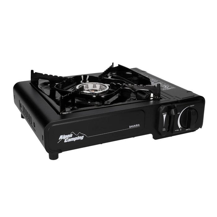 Alpen Camping tourist stove, power: 2.0 kW, gas consumption 146g/h, gas type - butane, BAVARIA