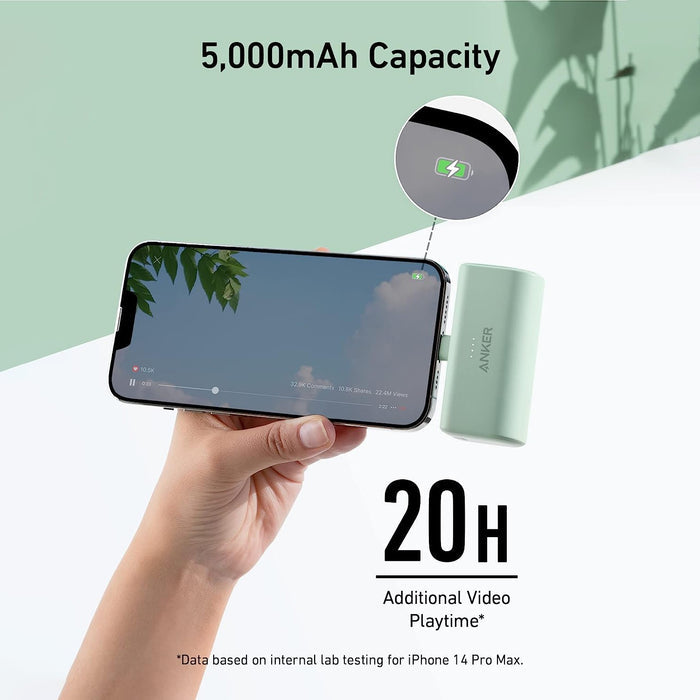 Anker Nano Power Bank  with 5000mAh Capacity