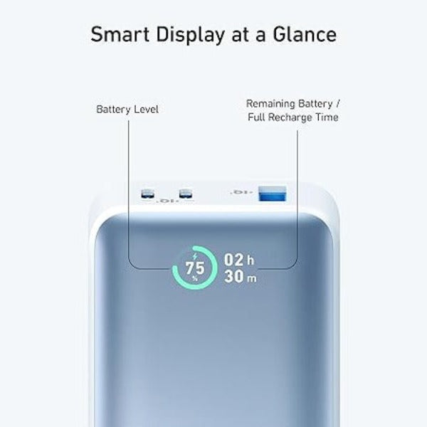 Display Of Anker Ultra-Compact Power Bank (10,000mAh, 30W) -A1256H31