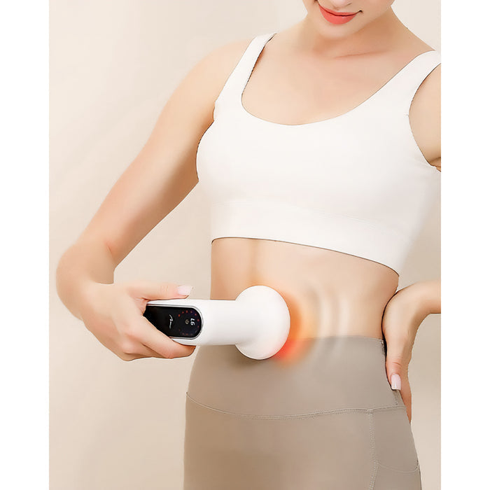 Anti-cellulite massager, MEDIA-TECH, massage gun, 5 massage heads, 6 speeds, MT6536