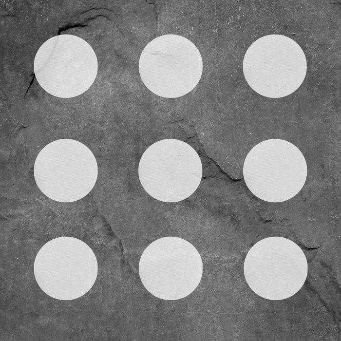 Clear anti-slip grip dots for slippery floor