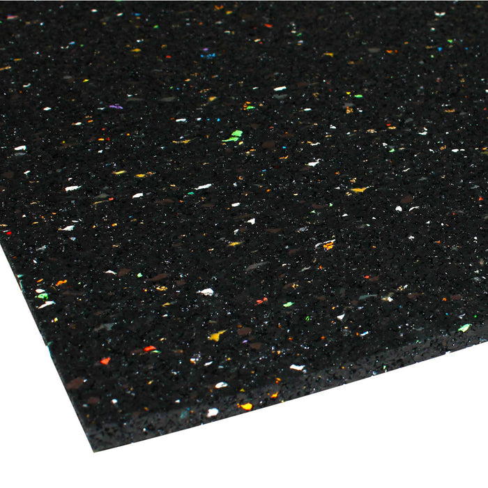 Anti-vibration mat under household appliances, rubber, 60x60cm, Scanpart