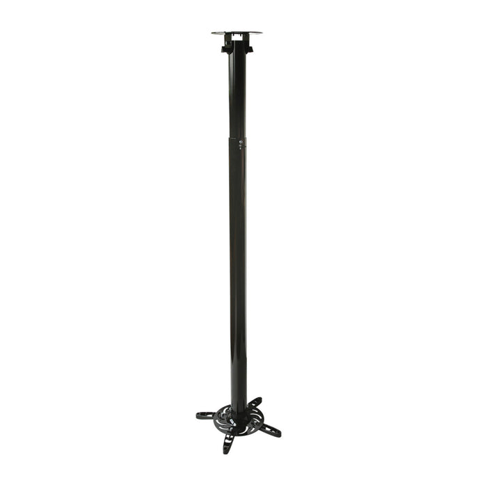 ART P-104B 110-197 cm Black Overhead Projector Mount Ceiling Projector Holder