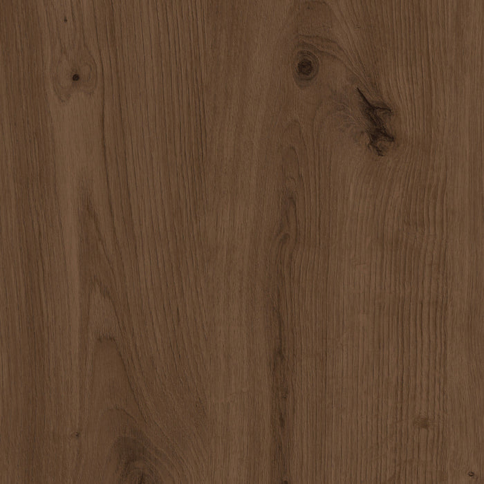 Close-up of artisan oak adhesive vinyl with visible grain and texture