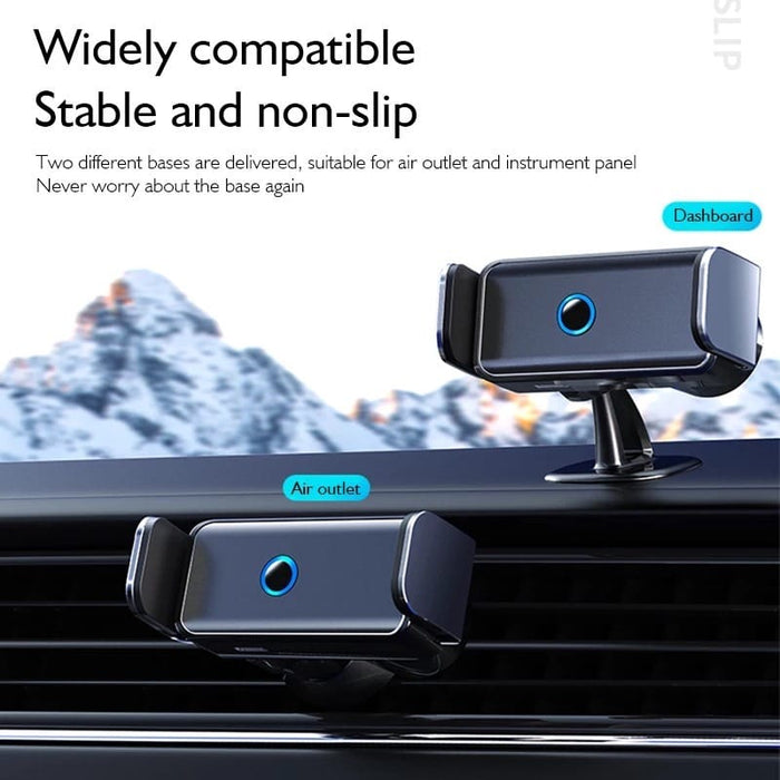 Automatic Sensor Intelligent Car Mobile Phone Holder placed in the car