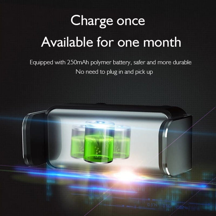 Automatic Sensor Intelligent Car Mobile Phone Holder charges once and is available for a month