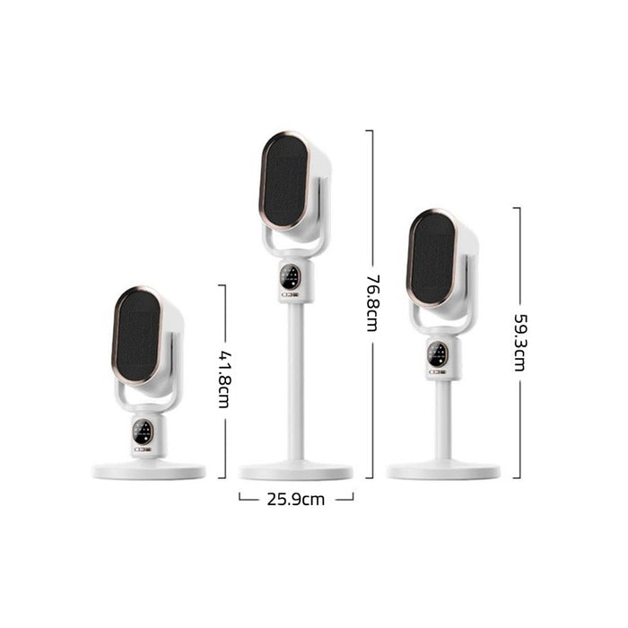 Automatic Shaking Head Fan Heater 1800W, Floor & Desktop Dual-Use Winter  Heating Fan