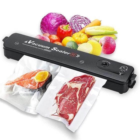 Automatic Vacuum Sealer Food Packing Machine, Fresh Food Saver for Meat, Vegetables & Fruits