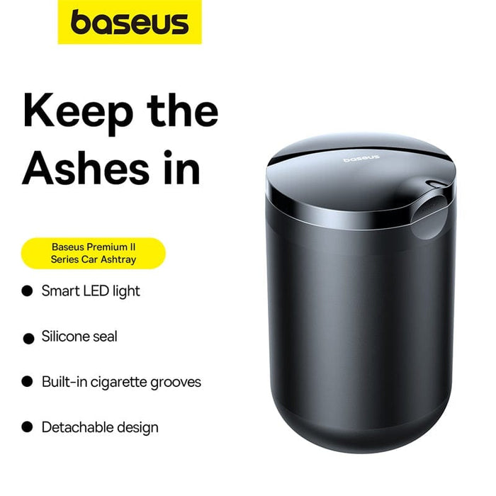 Baseus Premium 2 Series LED Car Ashtray.