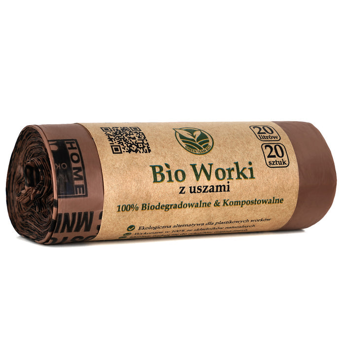 BIO biodegradable compostable bags 20 liters 6x20 pieces