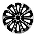 Caps 16" NRM EXTRA STRONG SILVER BLACK silver and black 4 pcs.