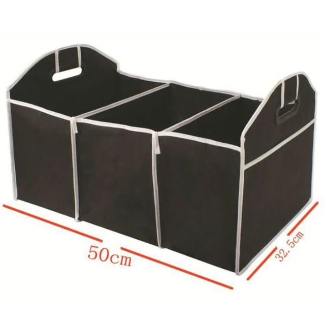 Size of  Foldable Multi-Purpose Vehicle Storage Bag.