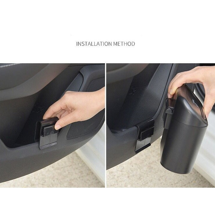 installation method of Car Trash Bin
