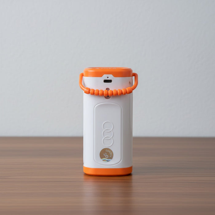 Back Side of Clikon LED Rechargeable Lantern.