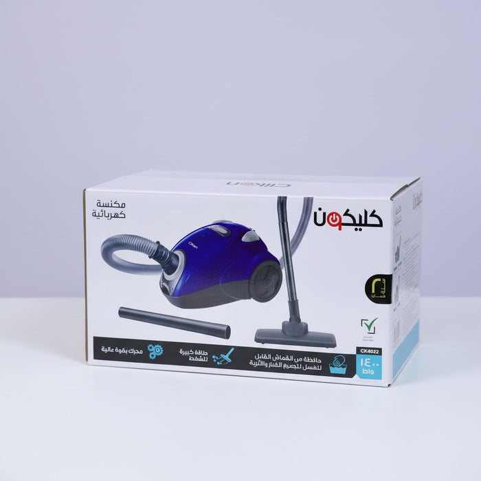 Package of Clikon Vacuum Cleaner.