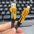 A Person is Holding Convertible Fast Charging Cable.