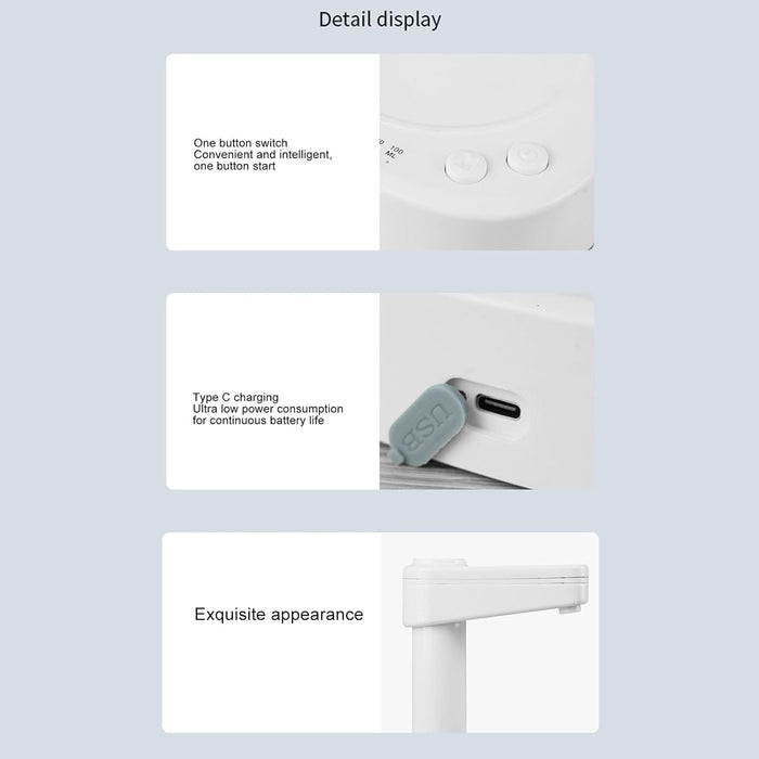 detail display of desktop water pump