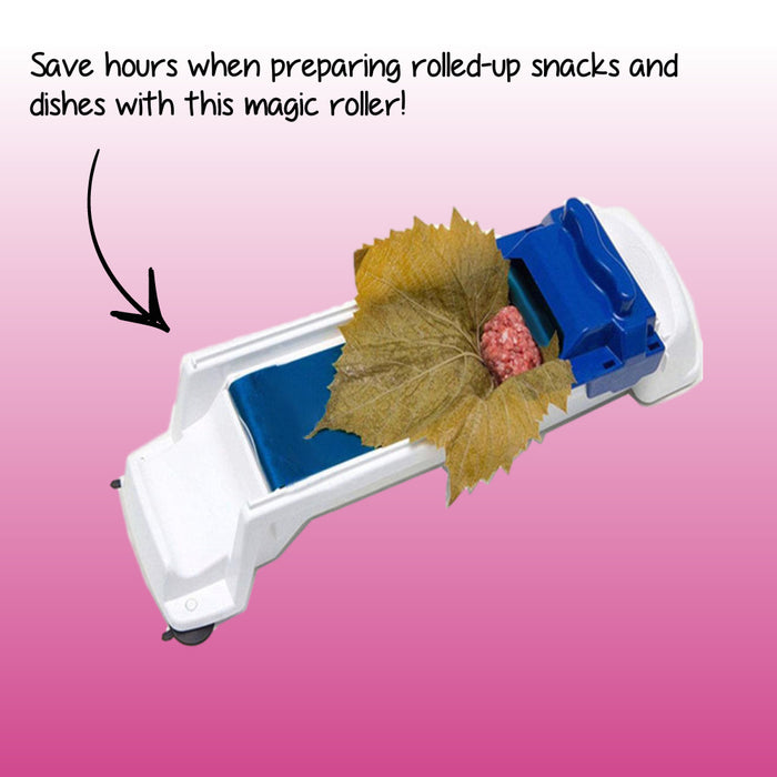 Preparing Dolma with Rolling Machine.