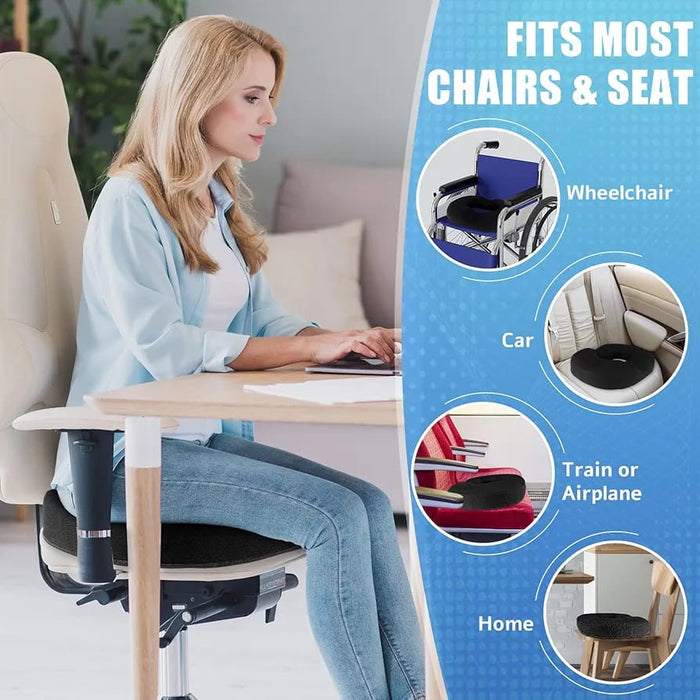 Different applications of the Donut Pillow Seat Cushion