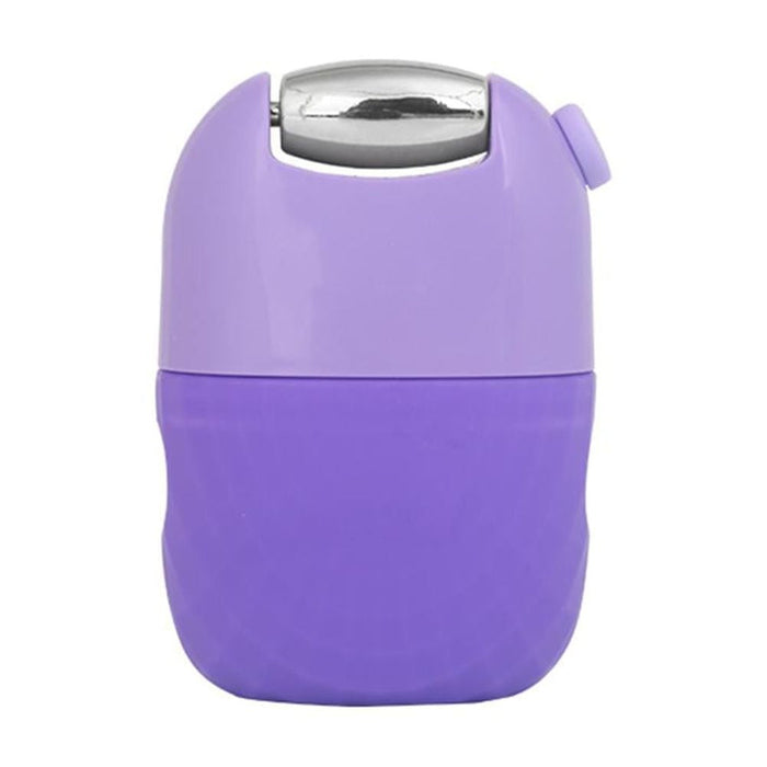 Dual Ice Facial Roller in Purple Color.
