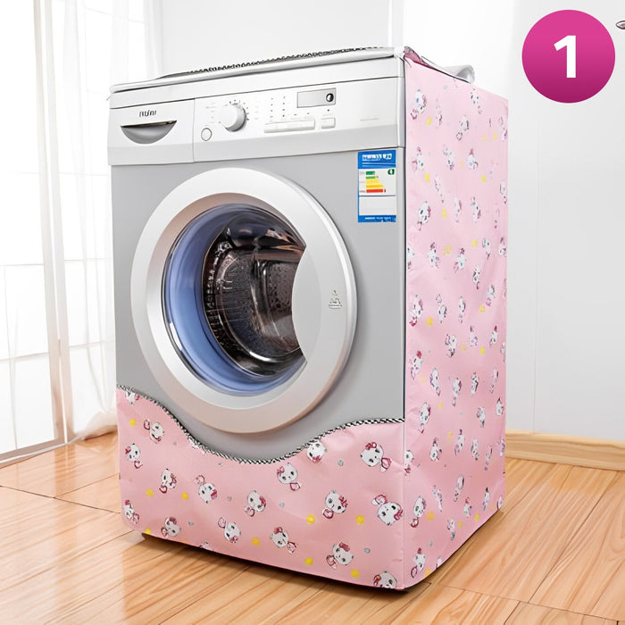 Dust Proof Fully Automatic Front Door Washing Machine Protective Cover