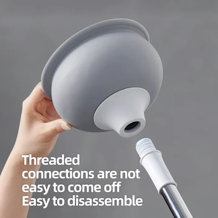 A Person is assembling Ecoco toilet plunger.