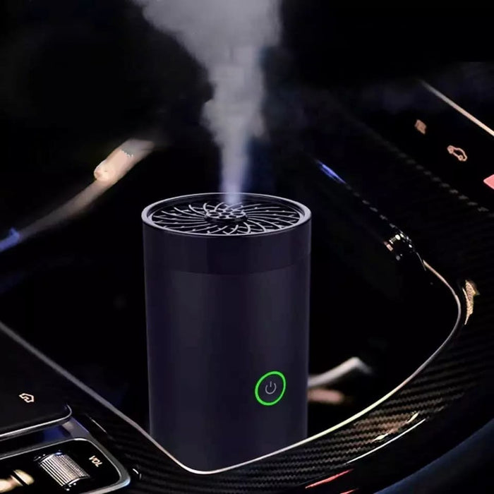 Electric Mini Incense Bukhoor Burner is Placed Inside a Car.