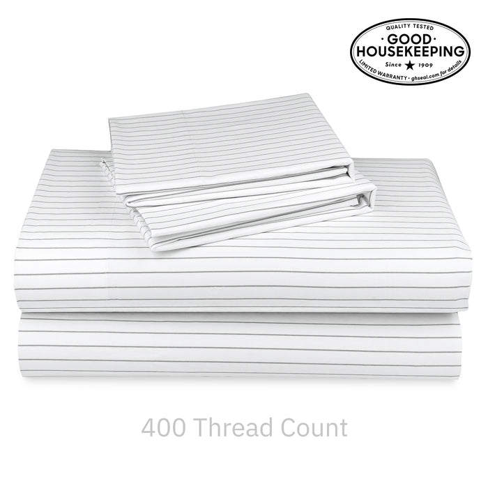 Everyday Ease 400 Sateen Cotton Sheet Set