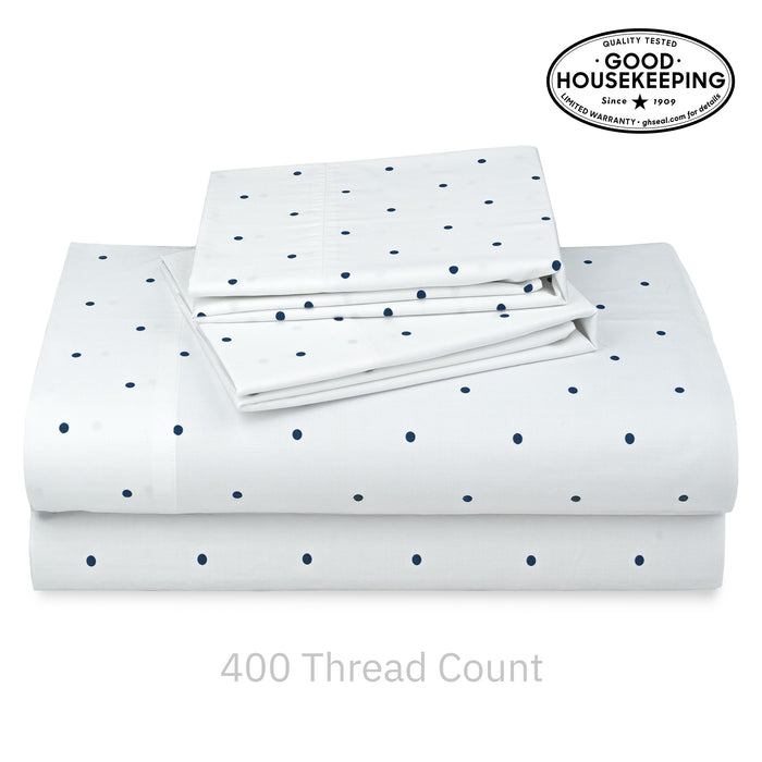 Everyday Ease 400 Sateen Cotton Sheet Set